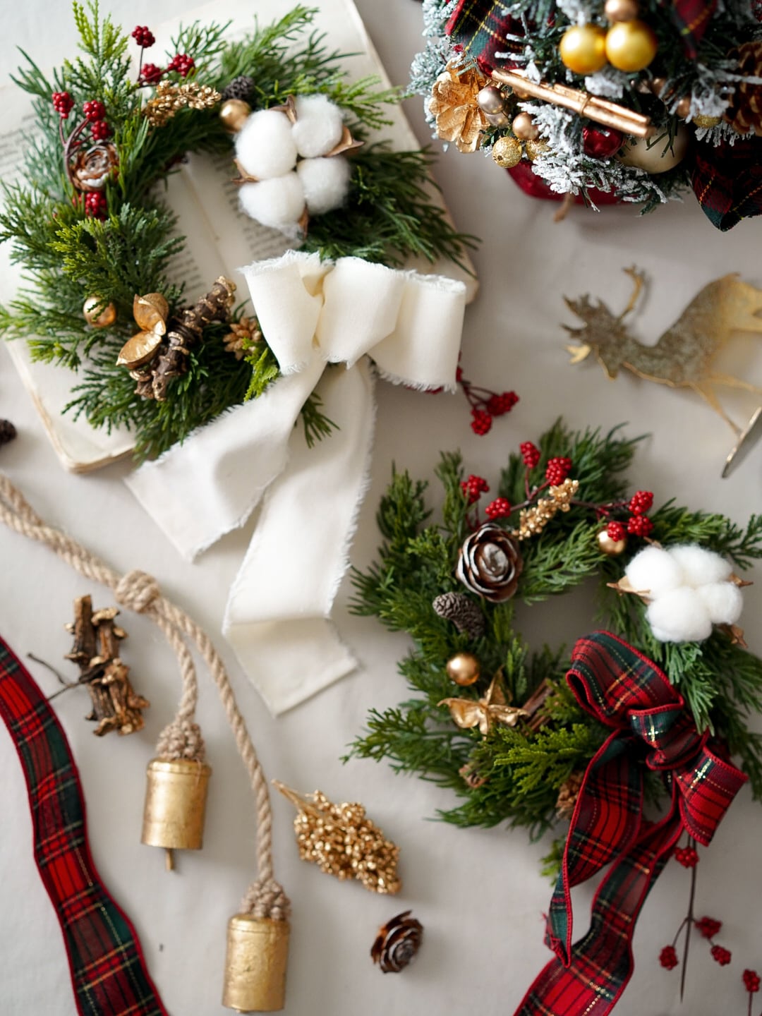 〈予約アイテム〉Drops Flower item - Christmas wreathe big (単品販売)