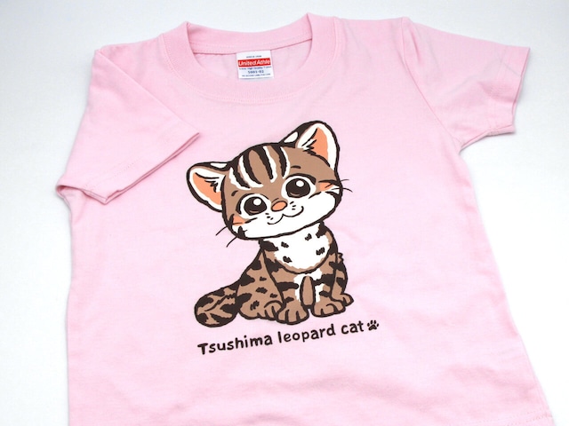 オーガニックコットンTシャツ【こねこ】