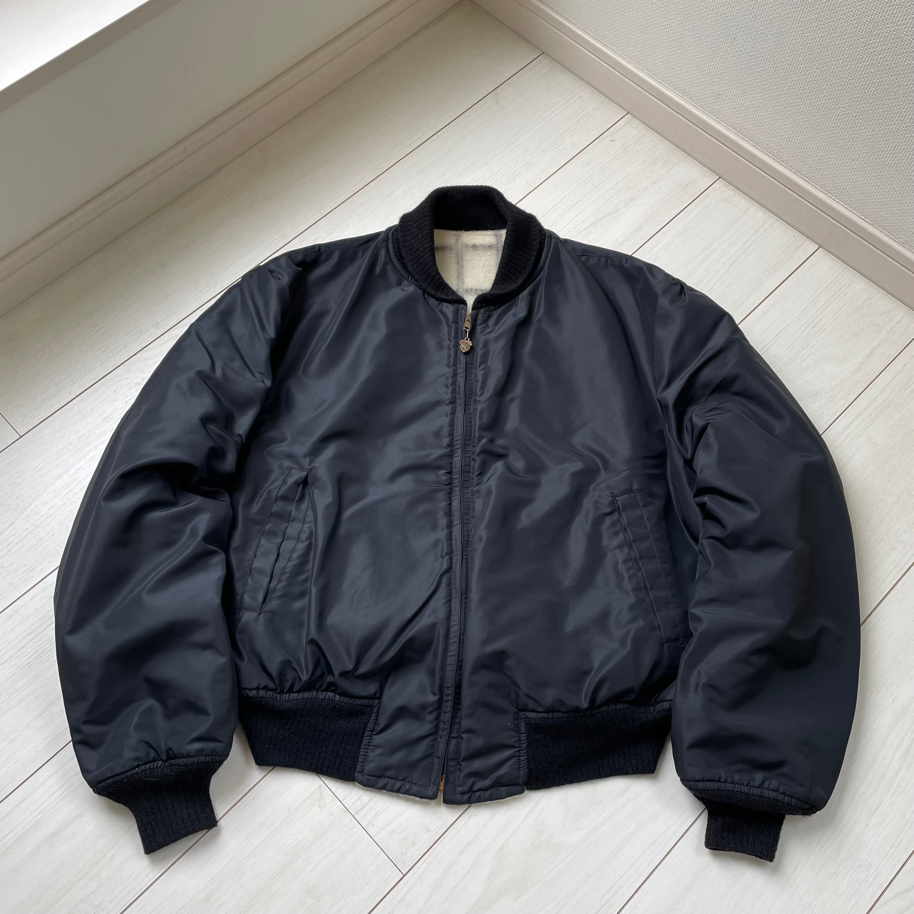 size44 黒 50s ビンテージ マクレガー リバーシブル ブルゾン size44 黒 50s ビンテージ マクレガー リバーシブル ブルゾン