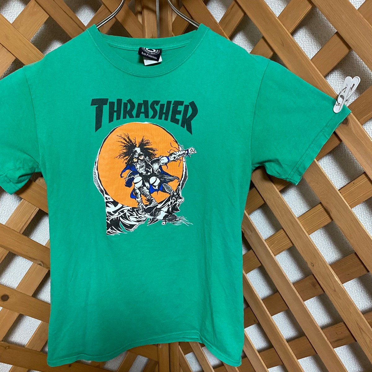 THRASHERスラッシャーPUSHEADパスヘッドTシャツデッドストック激レア