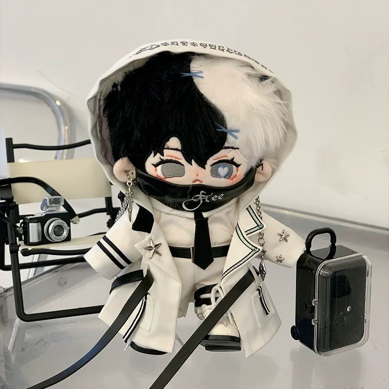 20cmぬい服】ビッグフードの星スーツコーデ 着せ替えぬいぐるみ用 お