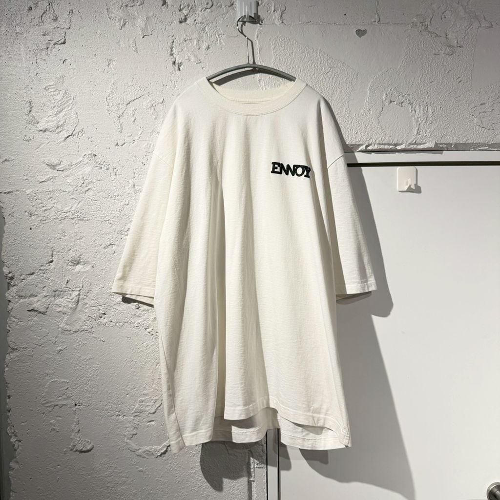 トップス ENNOY 21SS Bubble Electric Big T-Shirts Ennoy Bubble Electric Big T-Shirts 白