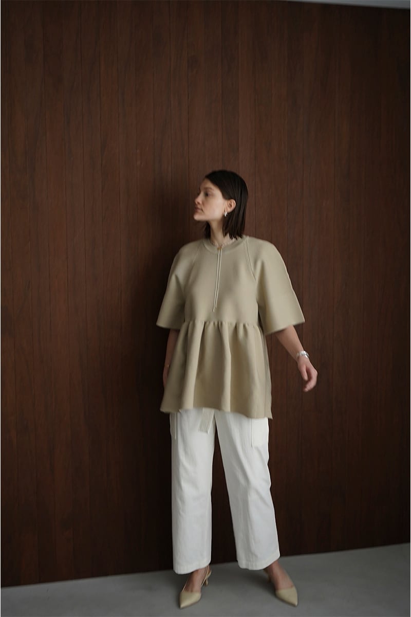 在庫残りわずか ☆新品☆CLANE クラネ 33%割引 BALLOON GATHER KNIT