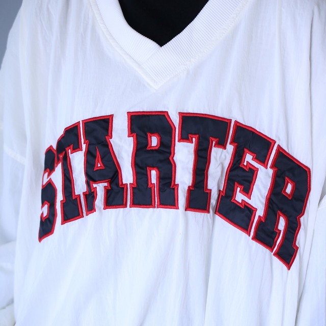 "STARTER " XXXL super over silhouette nylon pullover