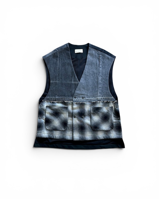 MK27A-V-01  CLOAK-VEST  #BLK  TYPE２