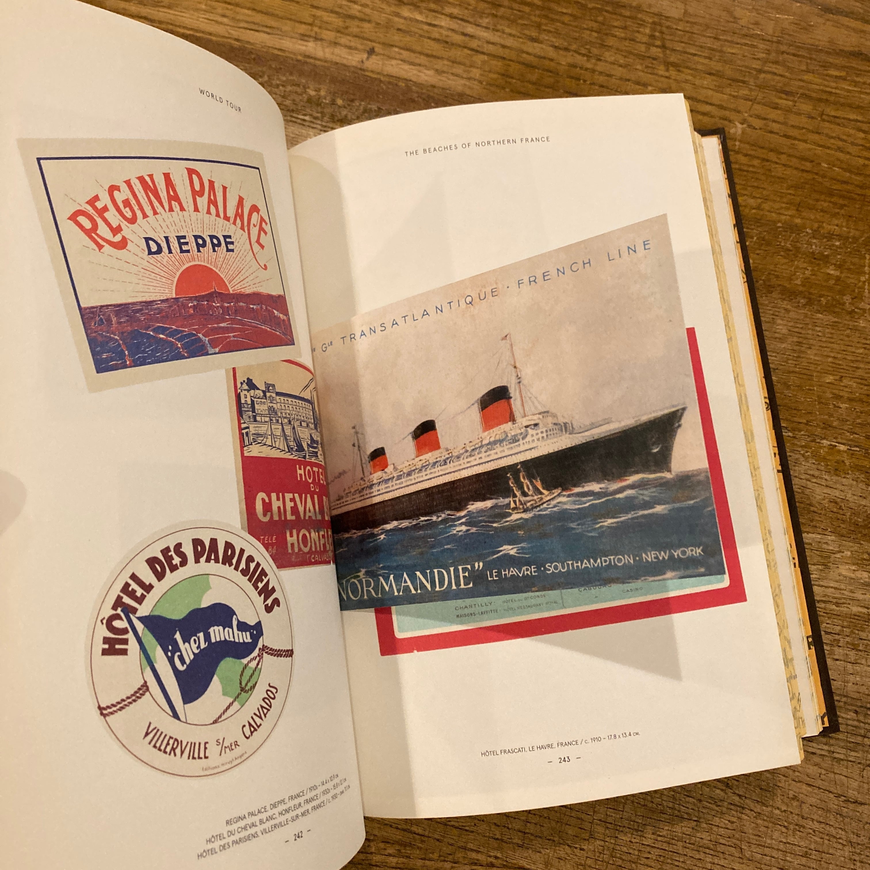 World Tour Vintage Hotel Labels From the Collection of Gaston