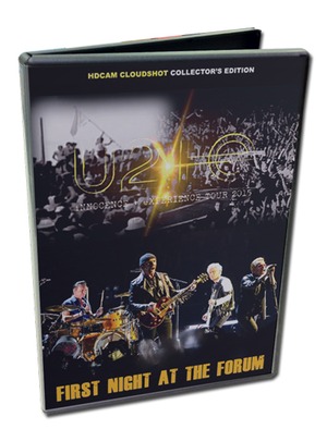 NEW  U 2 iNNOCENCE + eXPERIENCE TOUR 2015 : FIRST NIGHT AT THE FORUM   1DVDR  Free Shipping