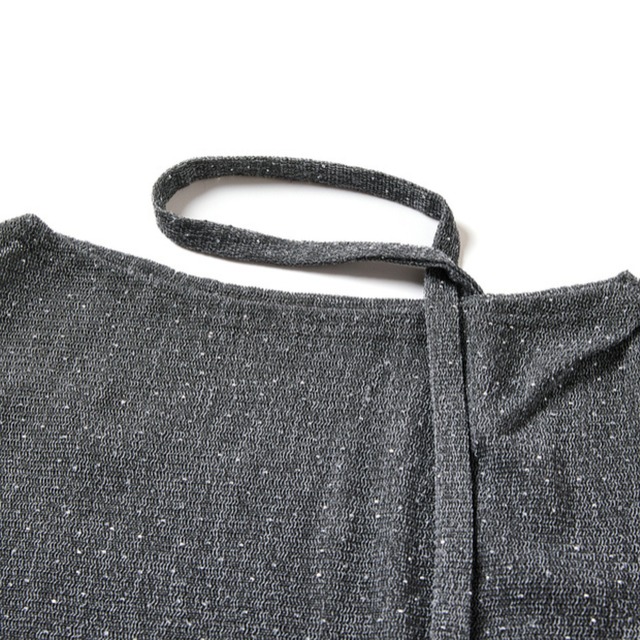 sequin sheer top　L0321