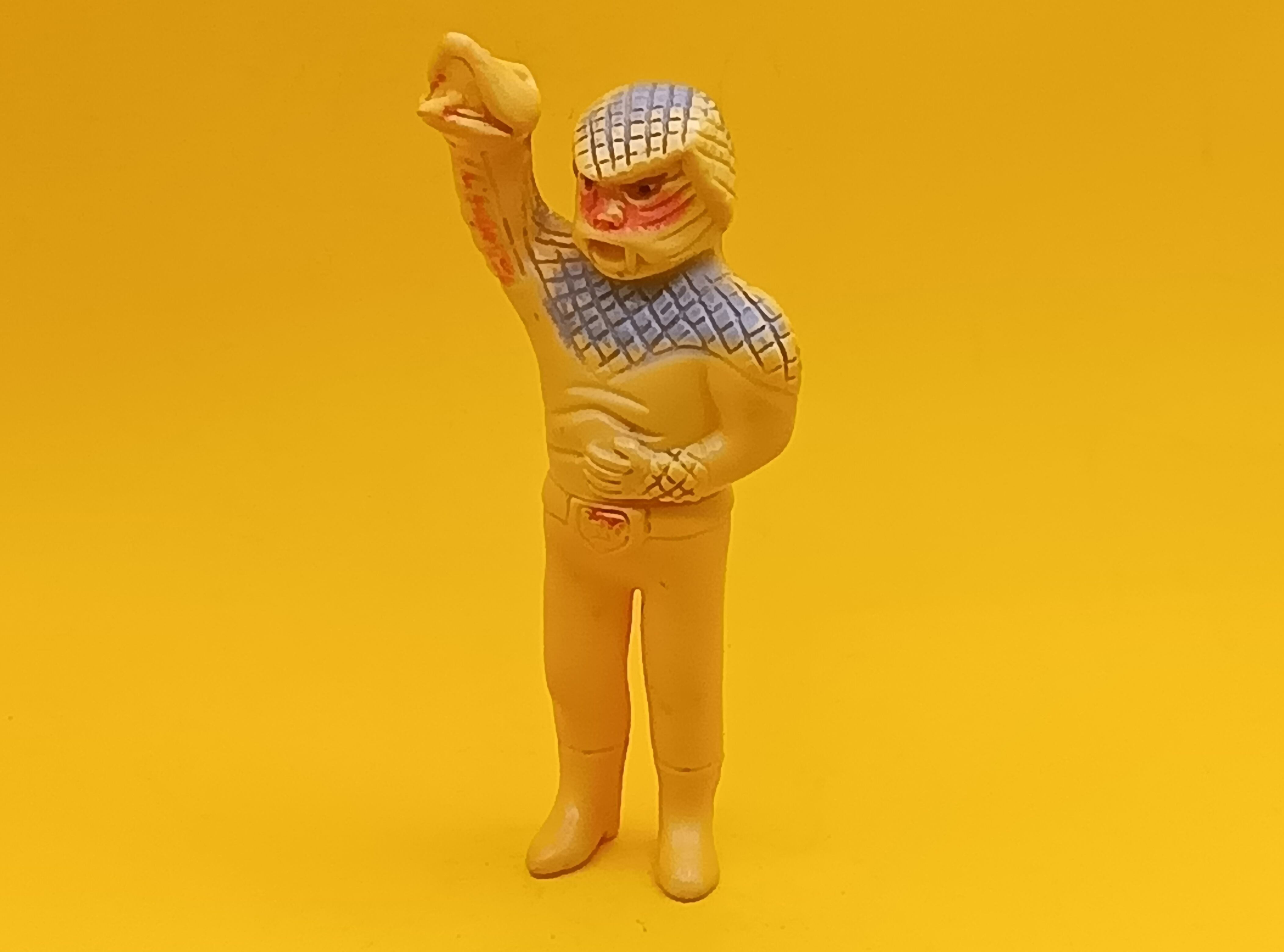 希少　当時物　旧バンダイ　仮面ライダー怪人　コブラ男　パペット　昭和ライダー 希少 当時物 旧バンダイ 仮面ライダー怪人 コブラ男 パペット