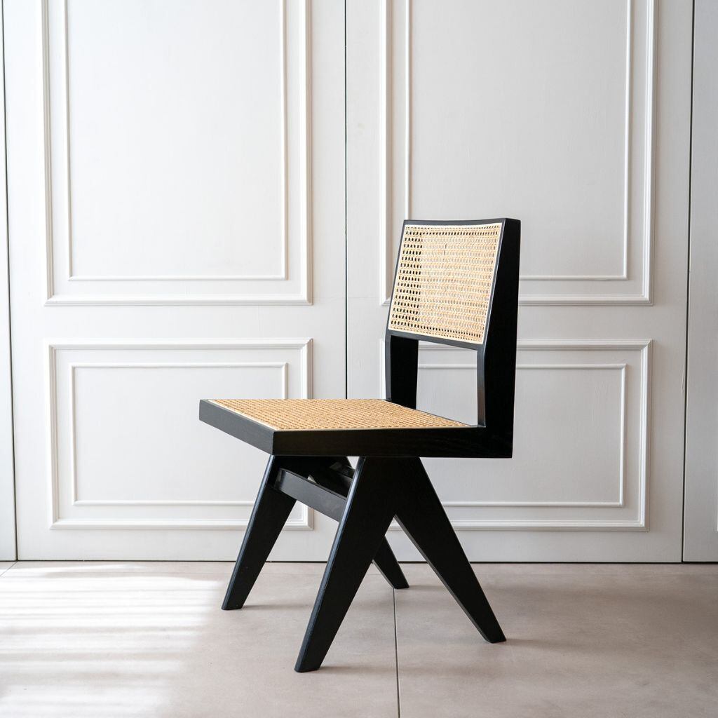 Armless Dining Chair PH25 Black / アームレスダイニングチェア