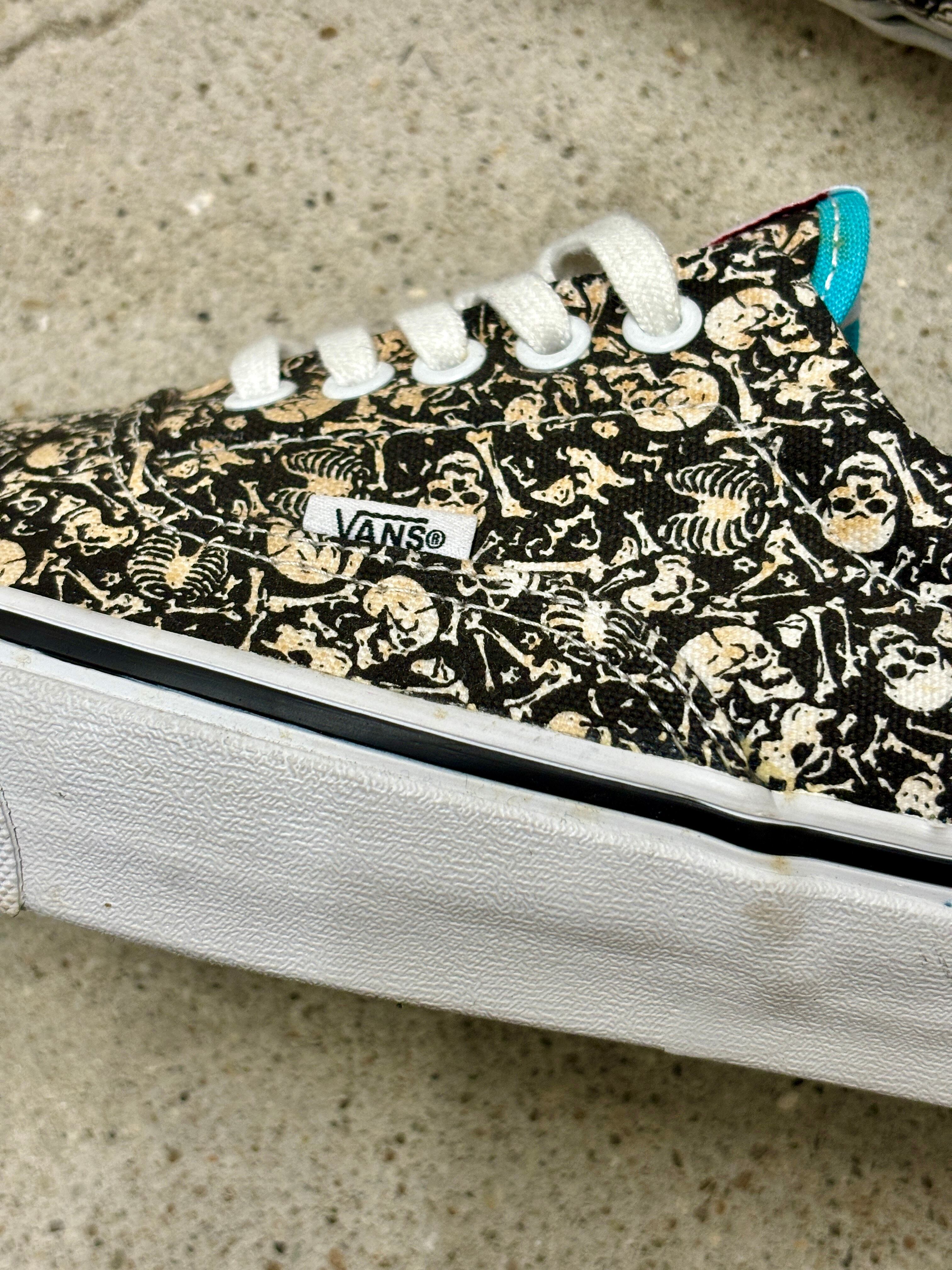 STUSSY × VANS/OG ERA LX/2014年製/29.0cm/エラ/スカルプリント/スニ