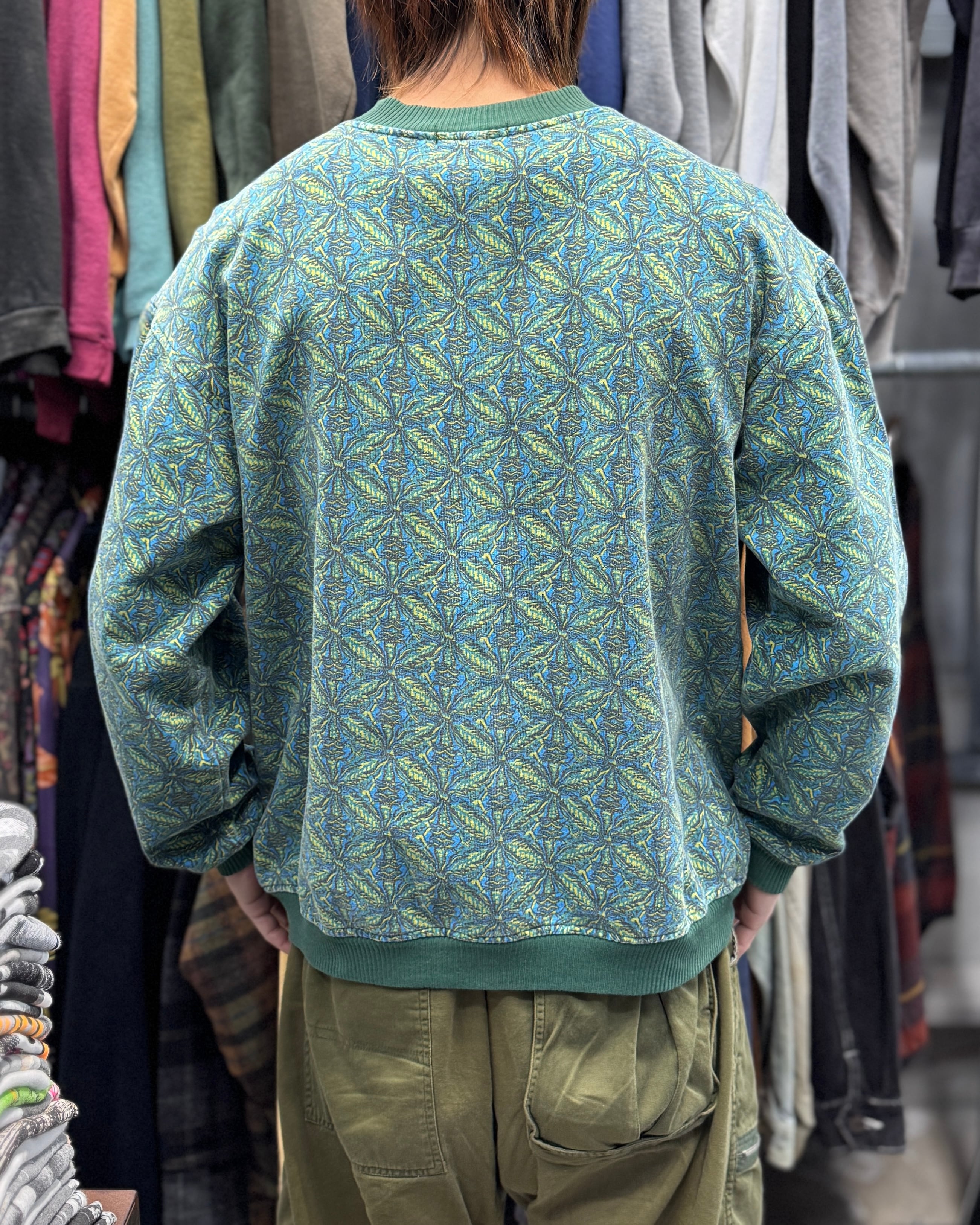 GW特価❣️美品80s 良杢　国産ビンテージ　春日ＫカントリーＤ250 鳴り抜群 Special!!】80's~90's old stussy Marijuana Sweat “黒タグ