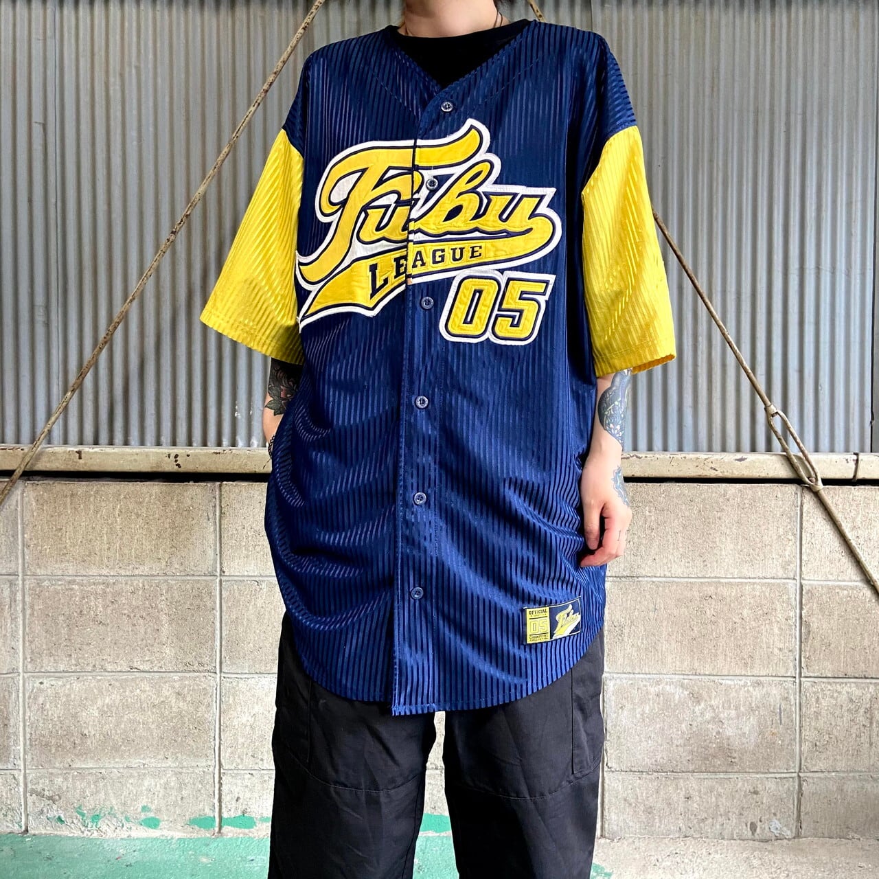 FUBU ベースボールシャツ XXXL