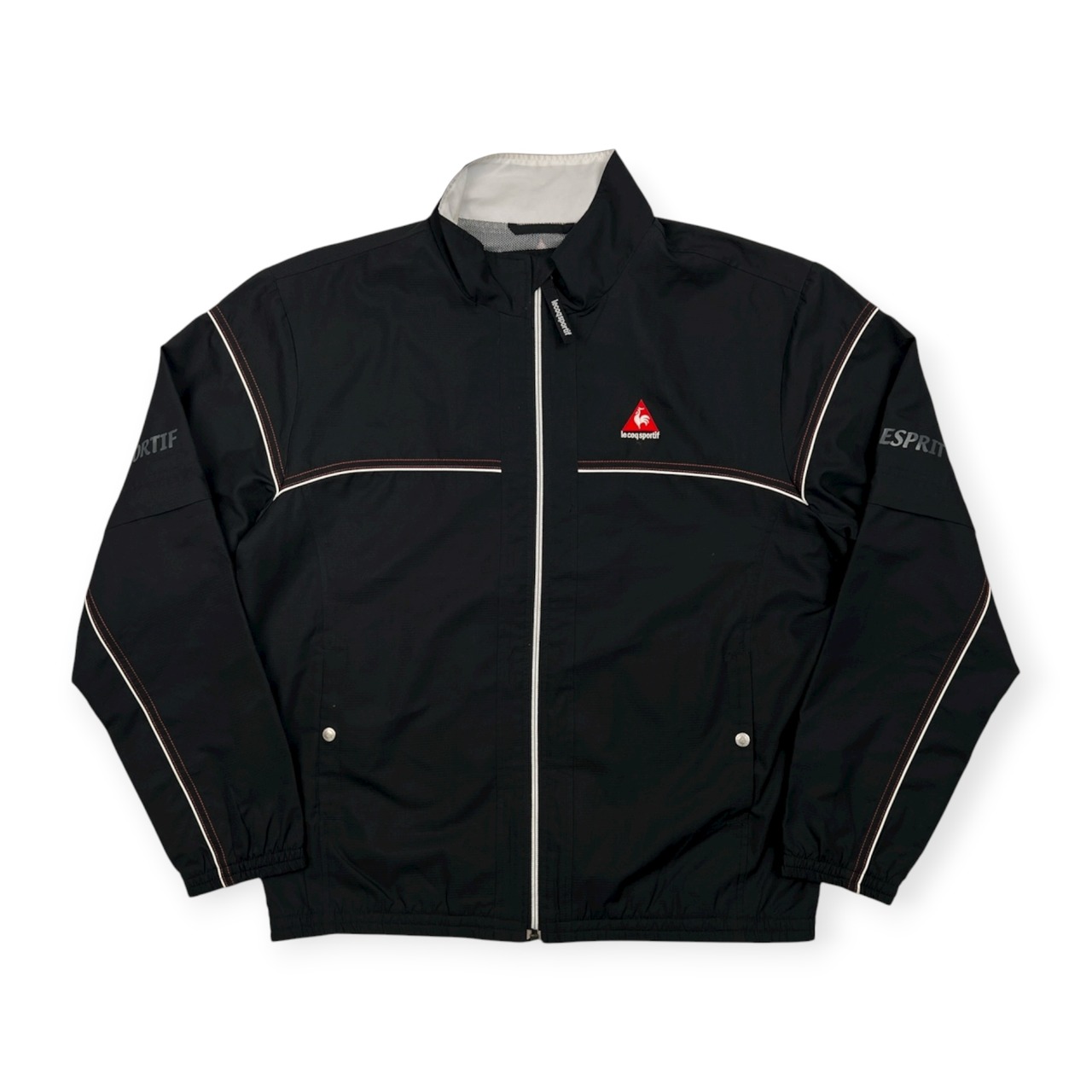 2WAY le coq sportif GOLF ルコック ゴルフ ジャケット ジャンパー & ベスト サイズ L /メンズ/ブラック/スポーツ/袖着脱