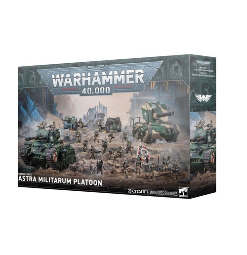 ウォーハンマー40K バトルフォース：アストラ・ミリタルム小隊