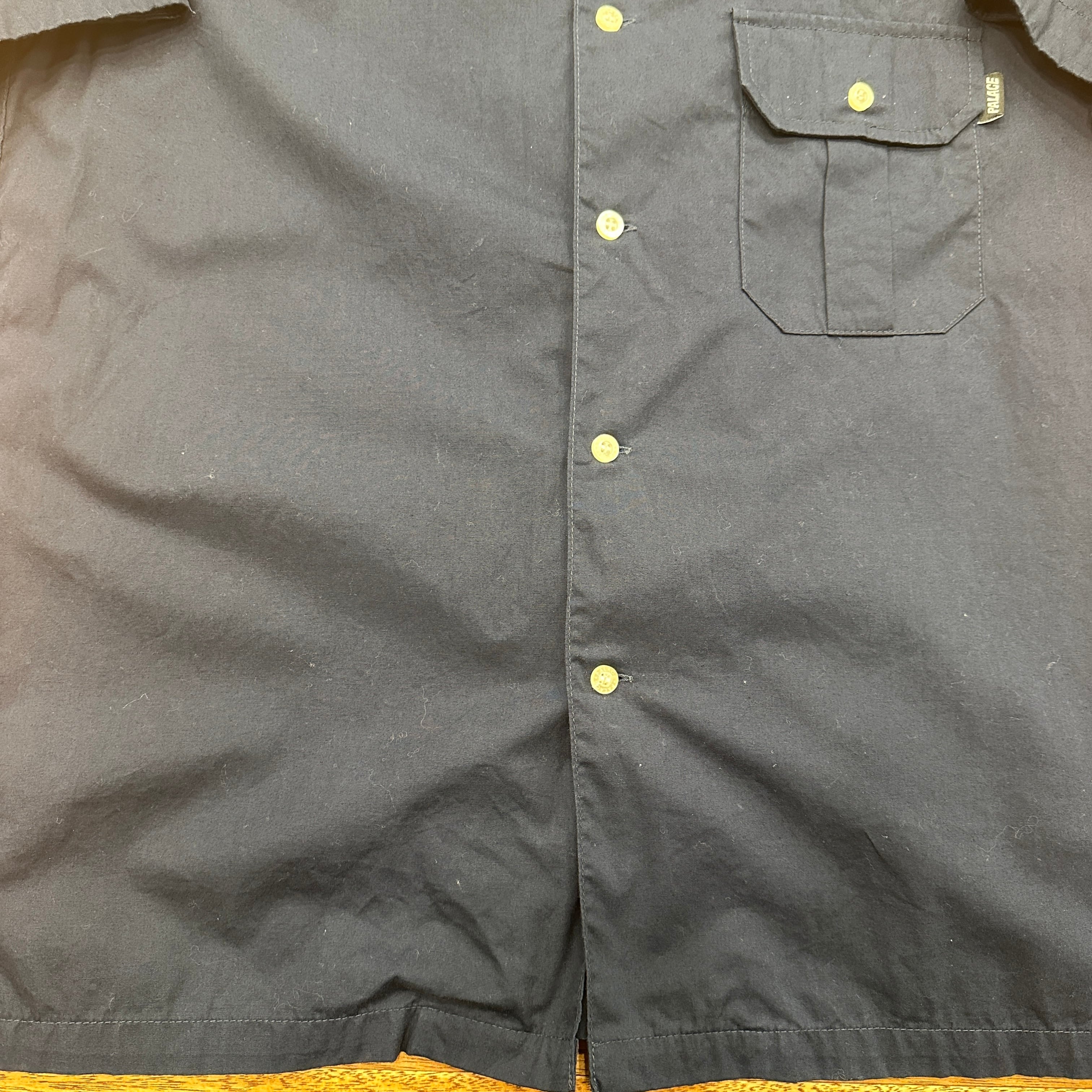 PALACE Skateboards S/S NAVY SHIRT M | safarionline
