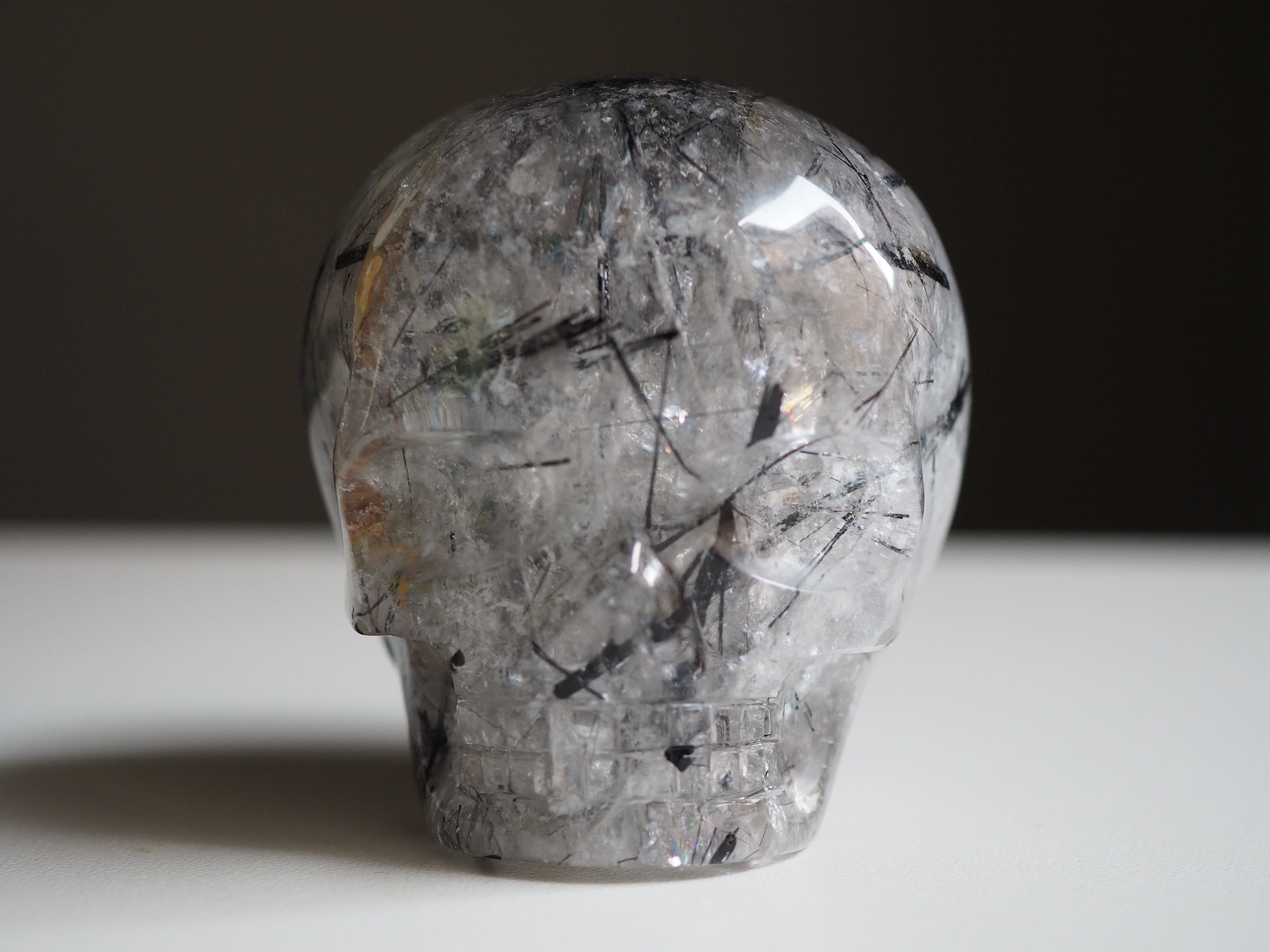 マジカルチャイルドブラックトルマリンインクォーツスカル レアンドロ