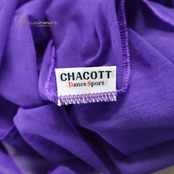 社交ダンス 衣装 Chacott チャコット トップス ブラウス パープル系 伸縮 ストレッチ 練習 レッスン 紫 無地 シンプル 透け感 かわいい 上品 おしゃれ ダンス衣装 イベント ステージ パーティー レディース