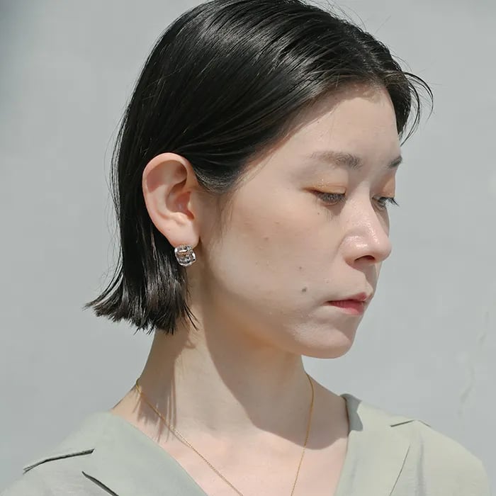 グレイシア（ピアス・イヤリンング）［HARIO Lampwork Factory