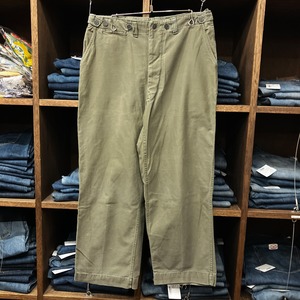 1940'S US ARMY M-43 COTTON PANT