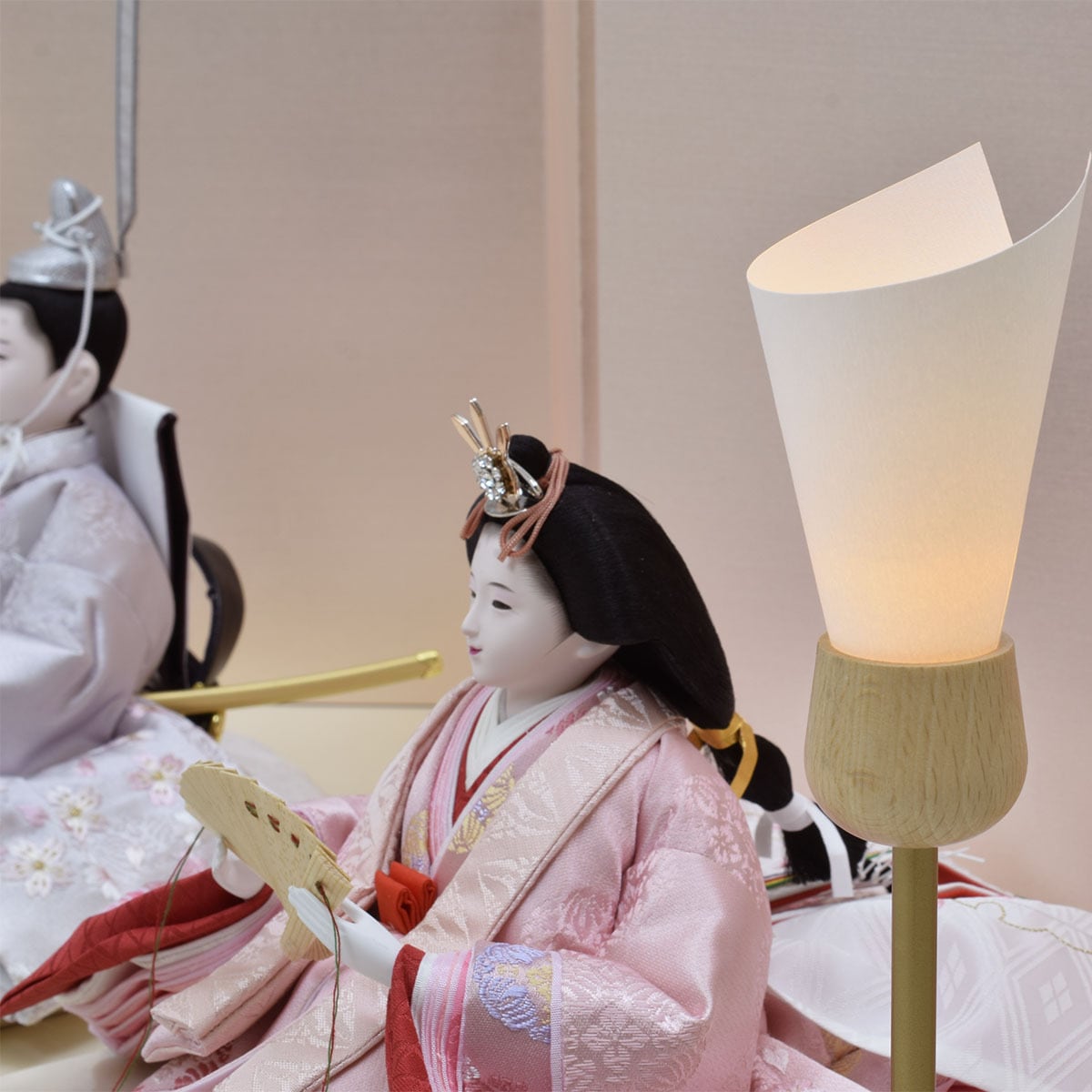 雛人形 親王飾り【凛桜】Rio｜おしゃれ｜モダン｜かわいい