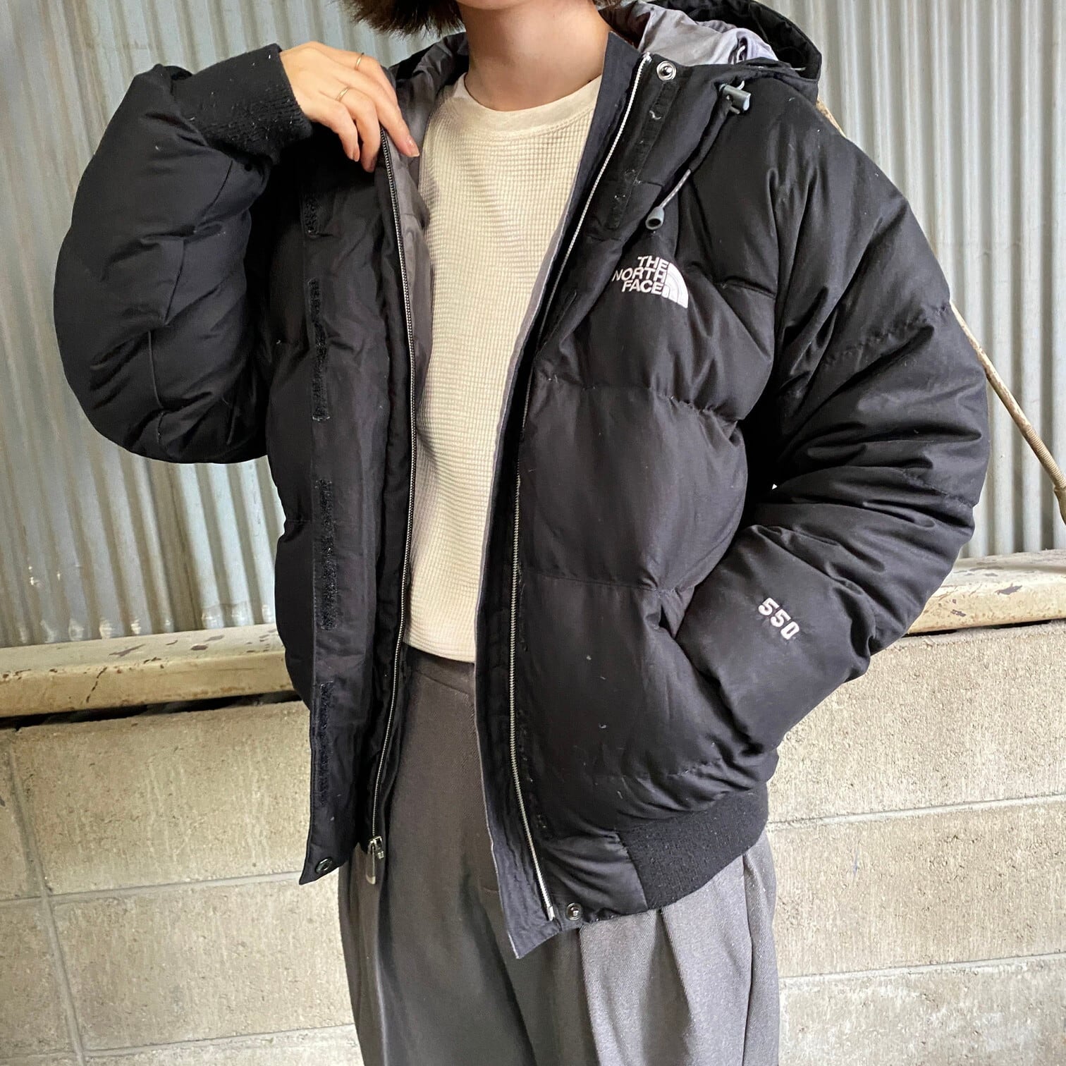 2回程着用したのみですTHE NORTH FACE リバーシブルダウンジャケット