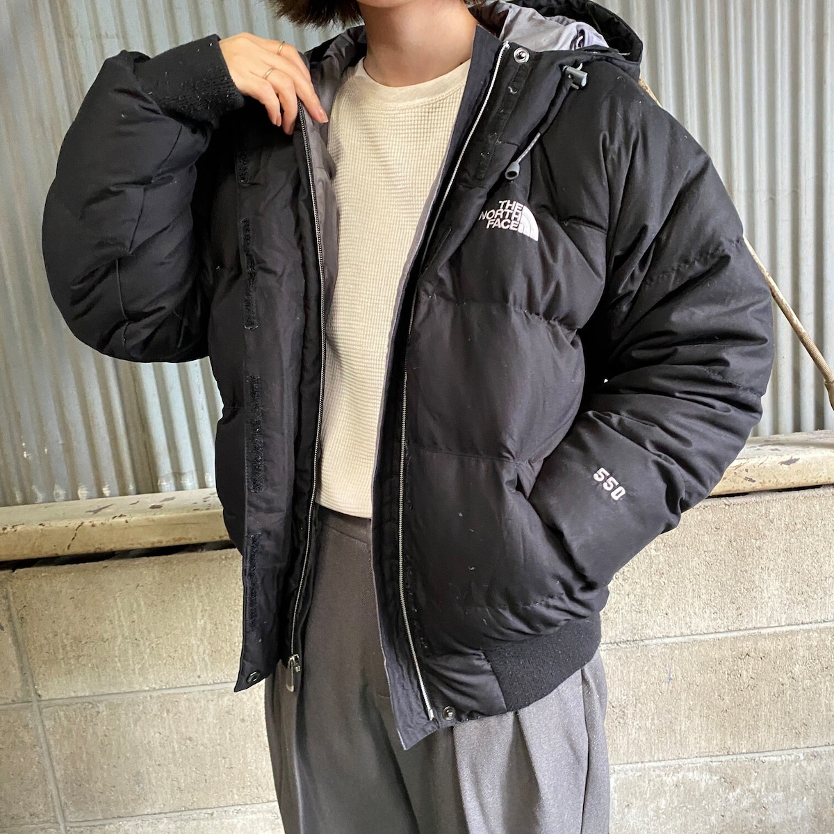 THE NORTH FACE 黒アウター550 Sサイズ（中古・古着通販】THE NORTH  