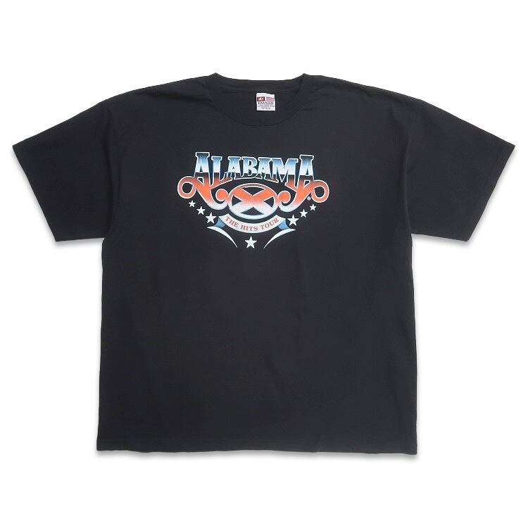 古着 USA製 BAYSIDE アラバマ Alabama ツアー バンドTシャツ プリントT 