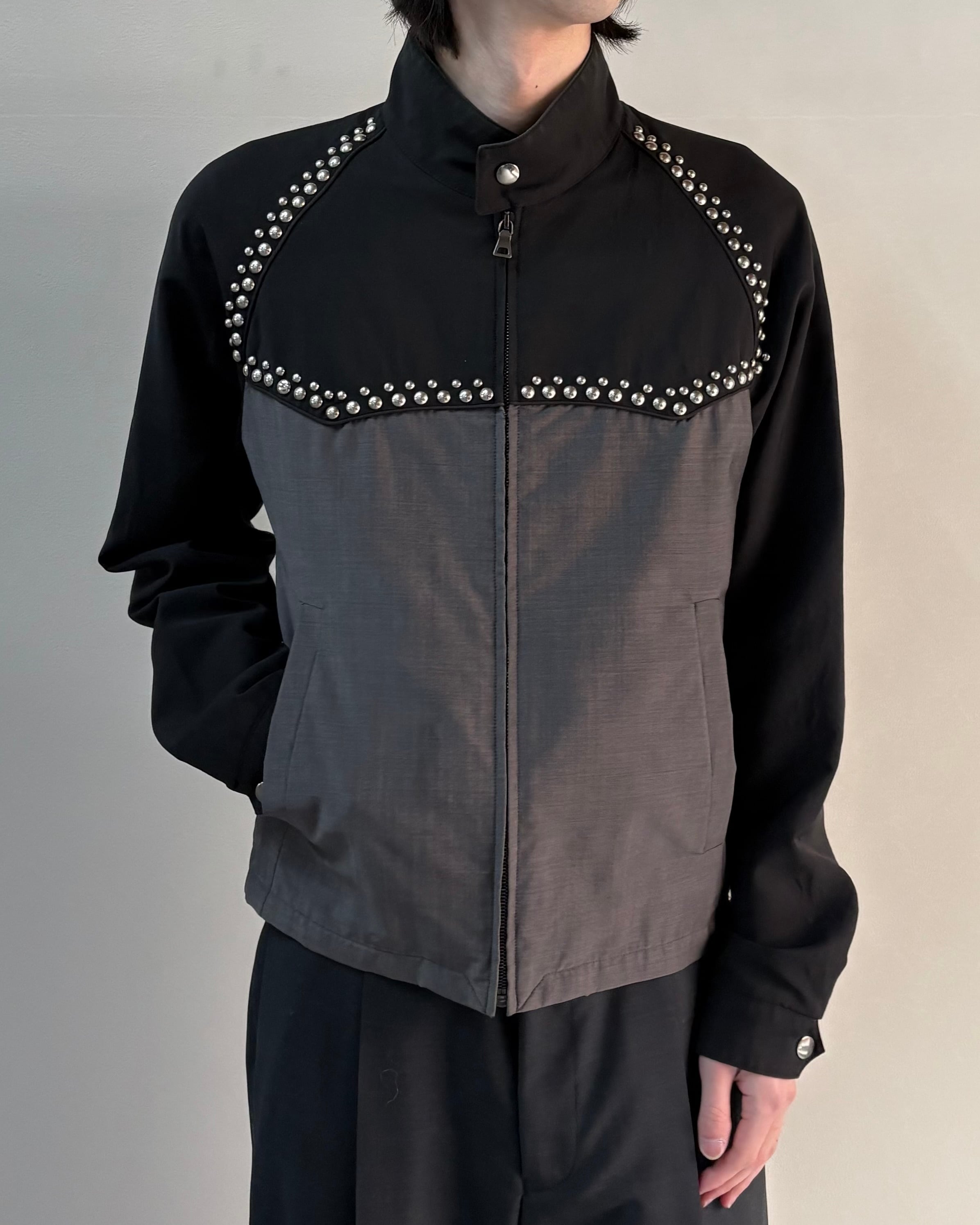 2012SS/PRADA】studded blouson | blendmarket
