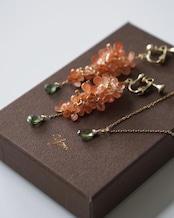 緑の雫(グリーンアパタイト) necklace