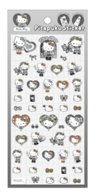 ハローキティ ぴたぷくステッカー cru_136441 HelloKitty シール