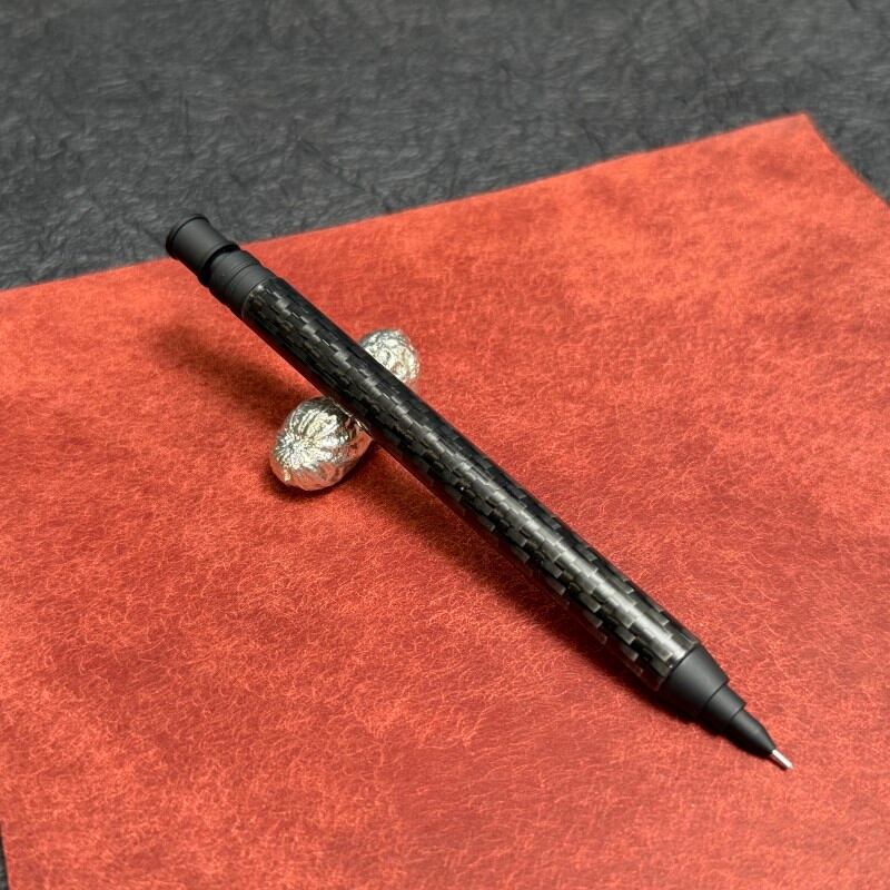 No.14ハンドメイド製図用シャープペンMDS1カーボンファイバー 05250 カーボンファイバー（光沢） 三神MDS-1シャープペンシル0.5mm