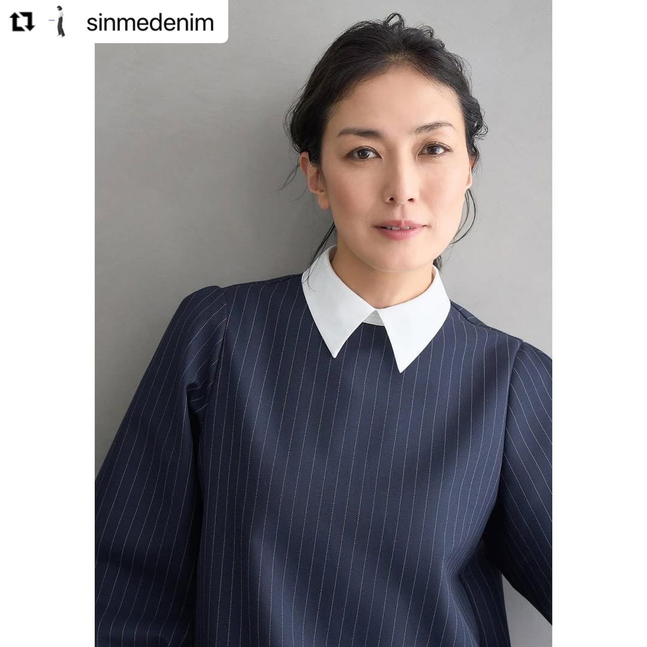 SINME クレリュックプルオーバー ストライプ