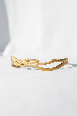 Arabesque Design Bangle ”thin” Gold アラベスクバングル スィン ゴールド