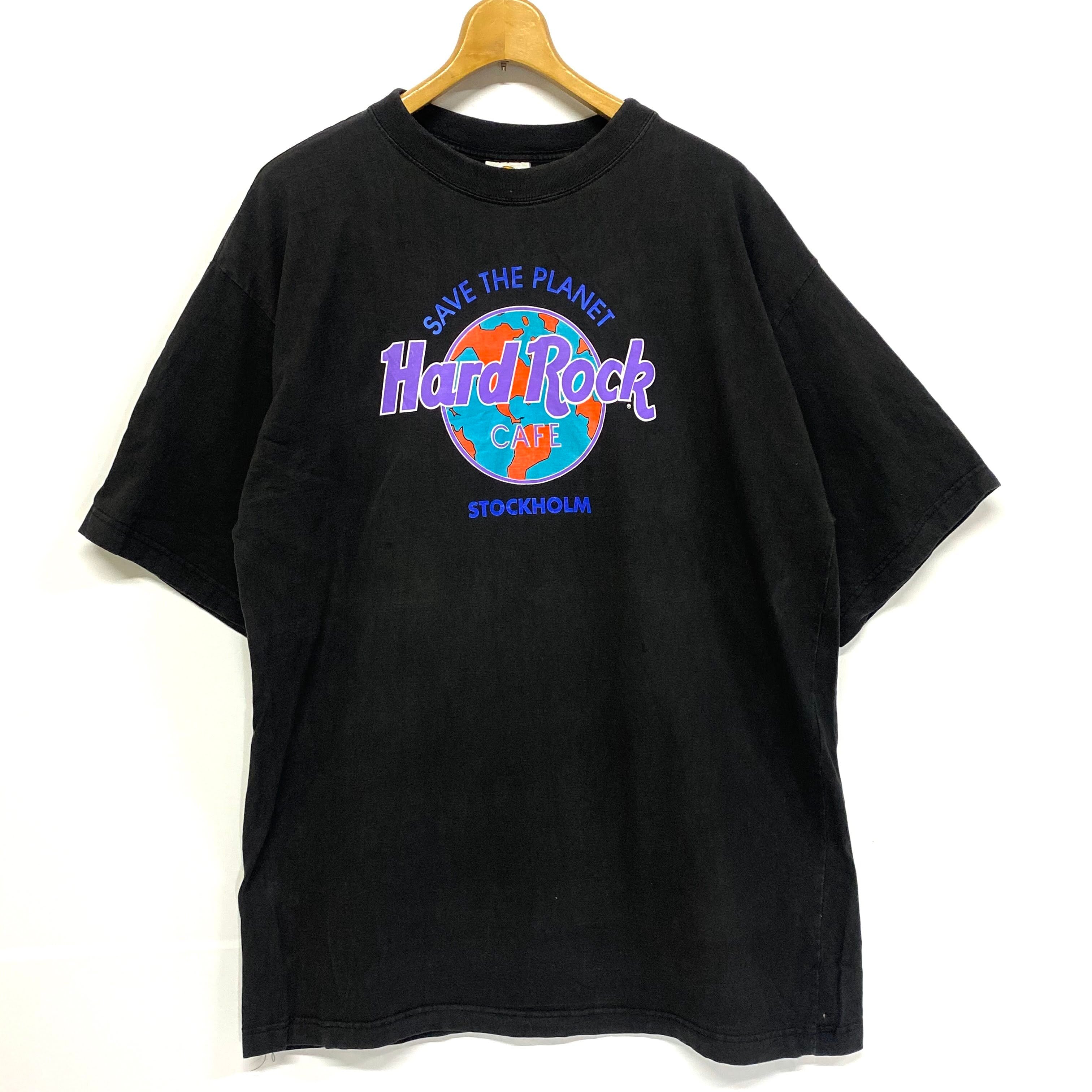 ハードロックカフェ　ストックホルム　Tシャツ　L