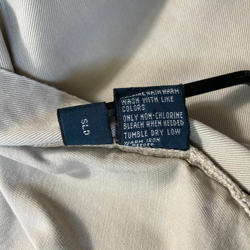 90s Polo by Ralph Lauren 36/34 ベージュパンツ 詳細写真9