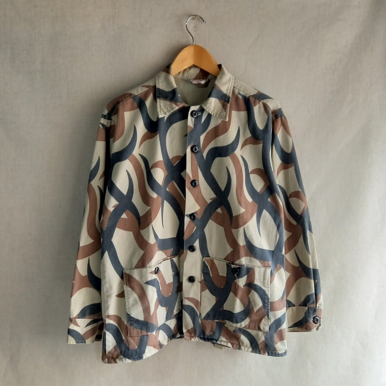 90s～ ASAT トライバルカモ ジャケット Lサイズ ハンティング  