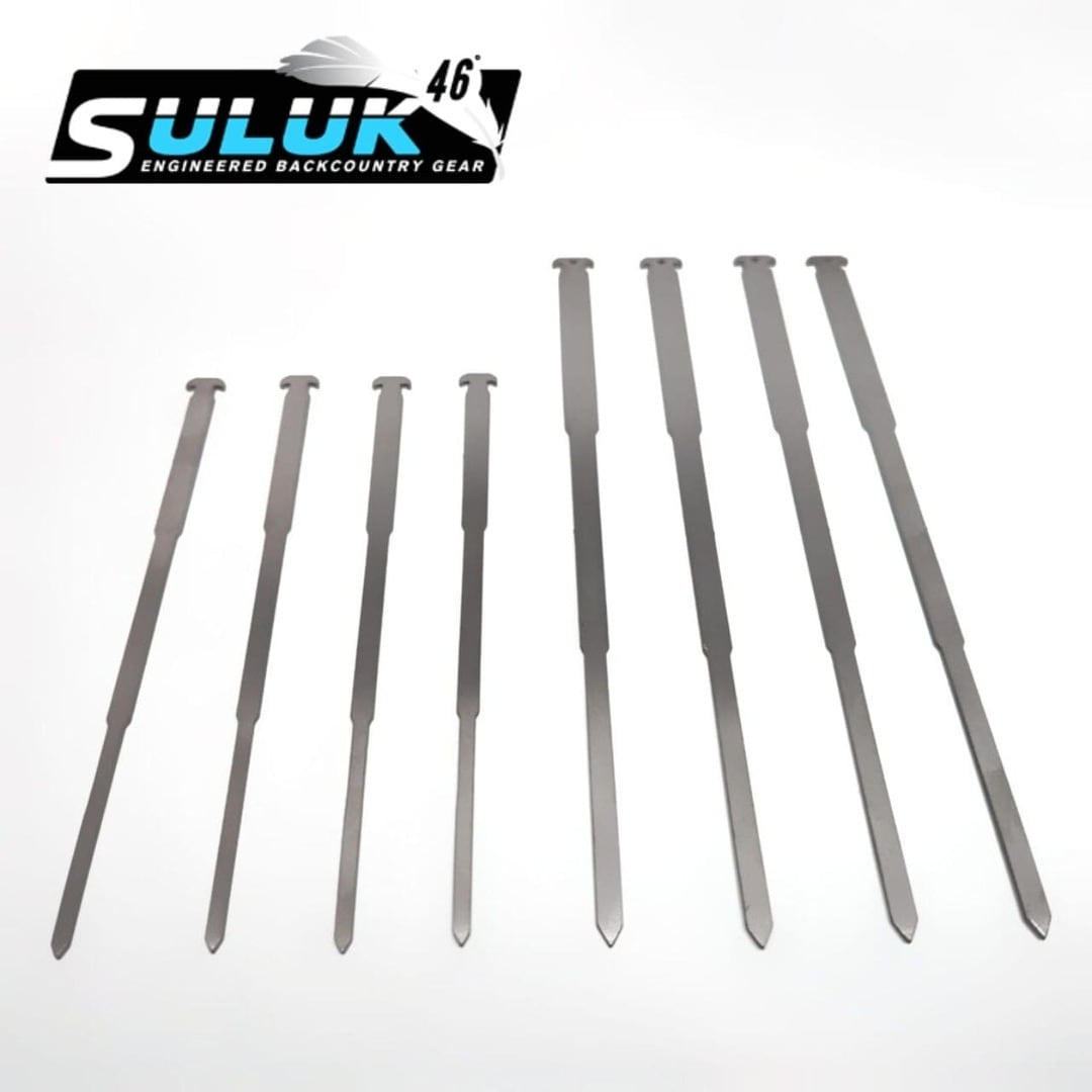 SULUK 46 Atani TitaniumTent Stakes 8本セット Suluk46 / Atani 8
