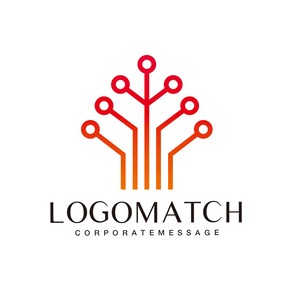 電子回路の木のロゴ