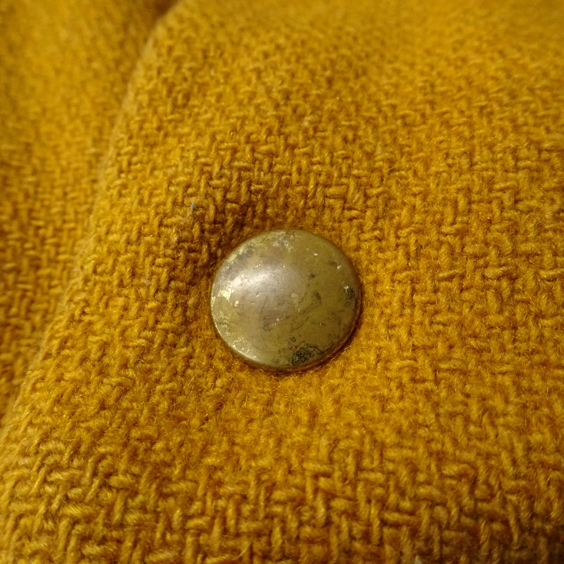 60s- USA製 Whiting ホワイティング スタジャン メルトン 袖レザー