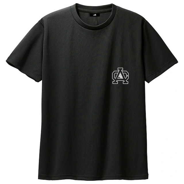 AO Logo dry T-shirt /  black × black