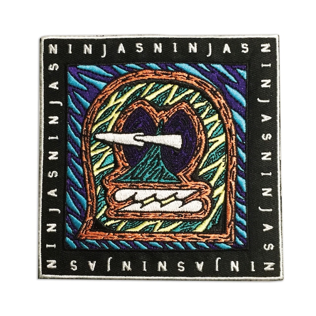 NINJAS×yasstaka  " GAIDEN " artwork embroidery patch