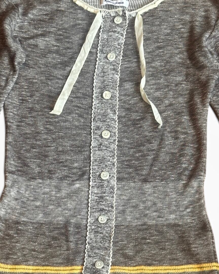 FUMIKA_UCHIDA  [SLUB KNIT CARDIGAN]