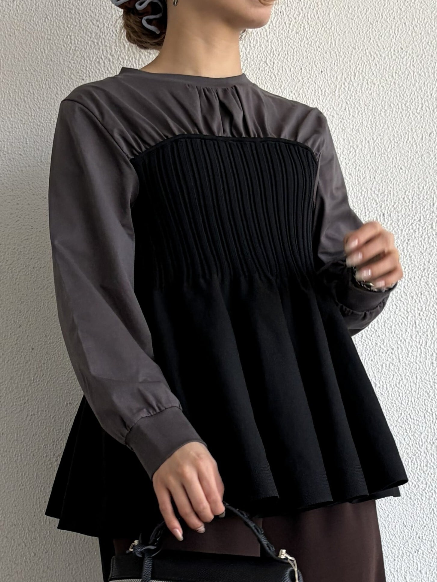 tao ビスチェ ブラック N°9286!】ニットビスチェプルオーバー（9207-65504） | 9286 Fashion Lab