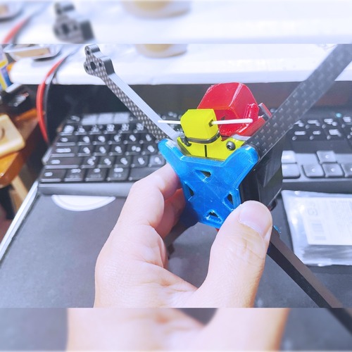 AstroX Race-X・Race-X改 ELRS Nanoアンテナマウントフロントバージョン　受注生産