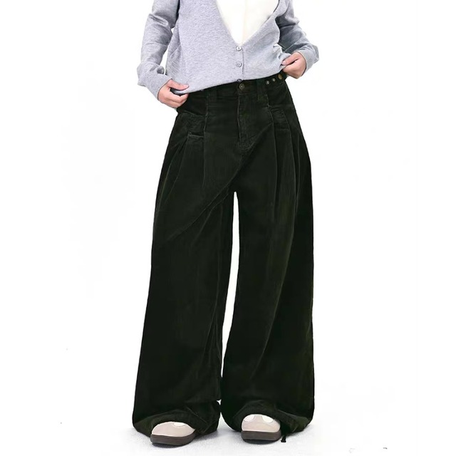 tucked corduroy pants　タックコーデュロイパンツ　J1650
