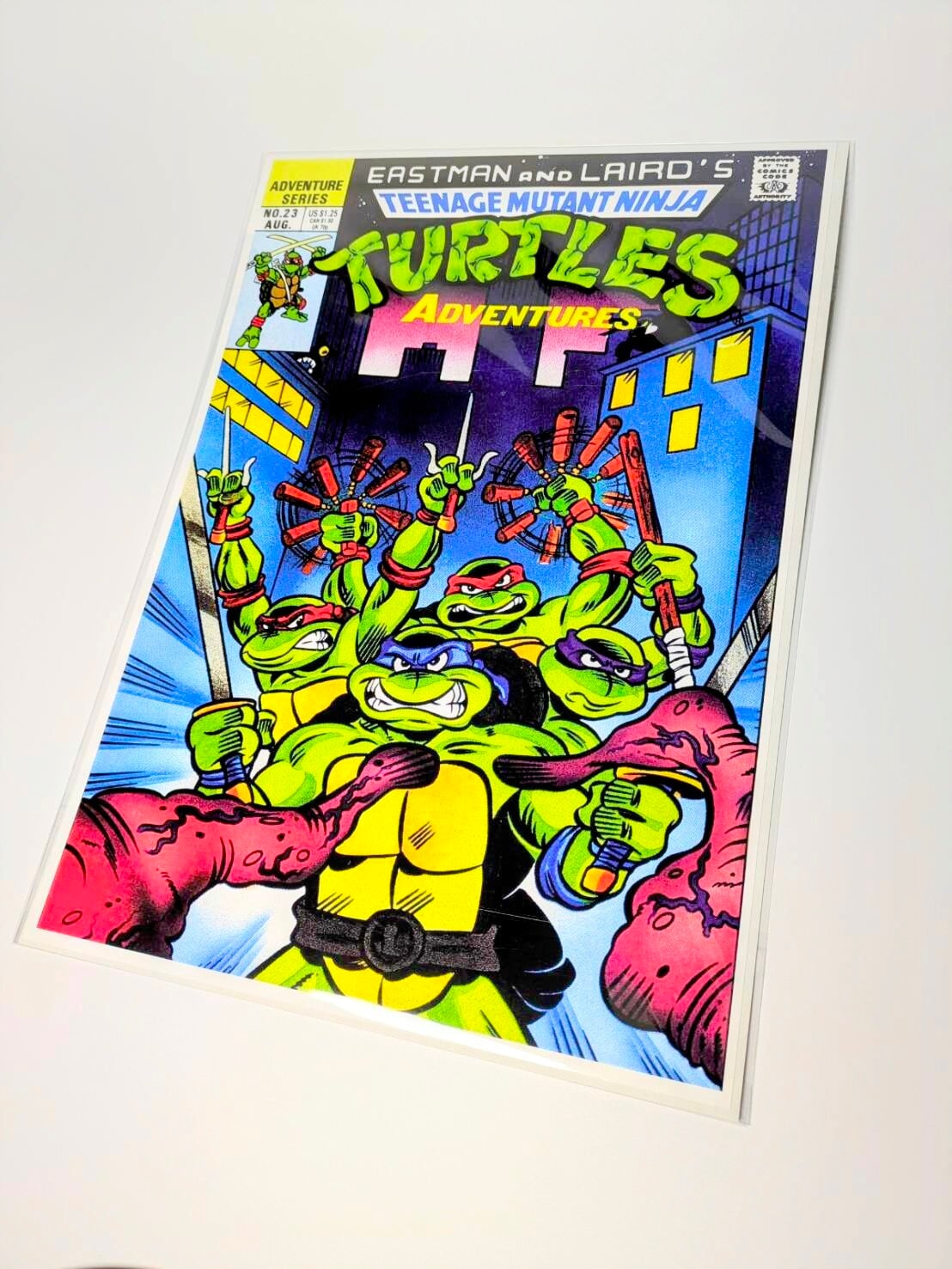 ちょうどいいB4ポスター 【ティーンエイジ ミュータント ニンジャ タートルズ（Teenage Mutant Ninja Turtles）】（EASTMAN AND LAIRD'S）〚アメリカン雑貨 アメトイ〛