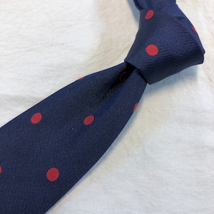 JOHN COMFORT Jacquard SILK TWILL DOT TIE