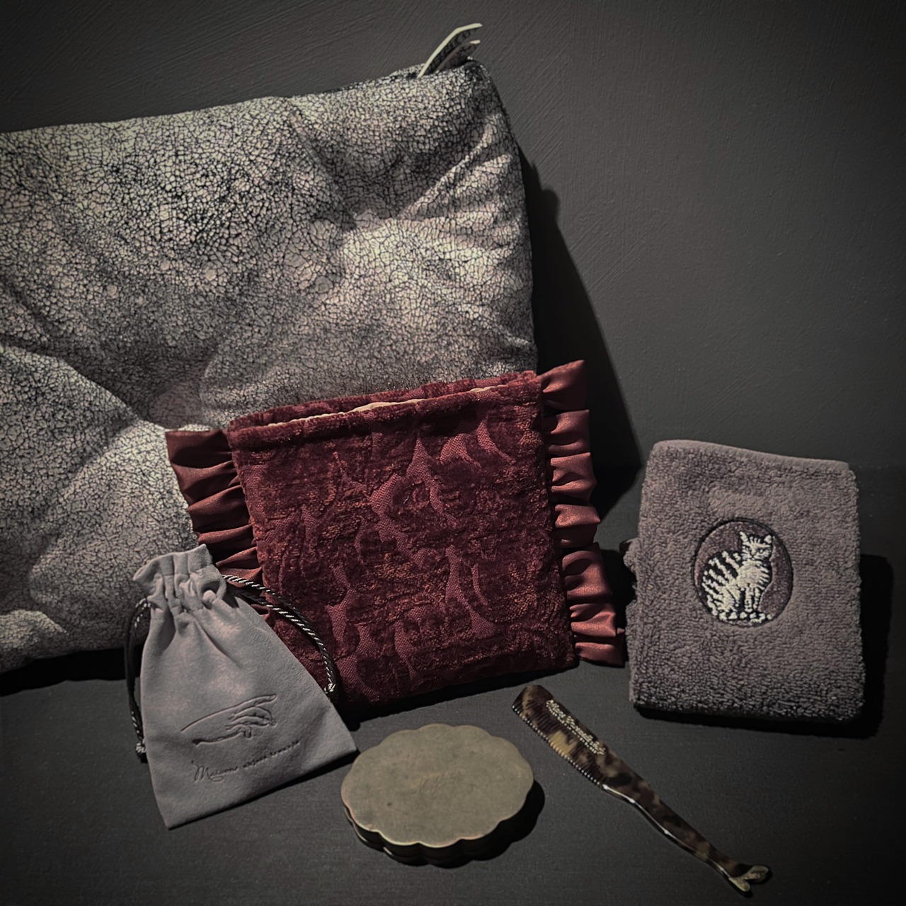 Broderie packable トート / No.203