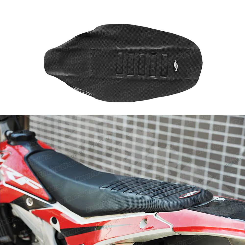 オフロード モトクロス バイク シート クッション カバー 、YAMAHA SUZUKI ZONGSHENに適し、ブラック